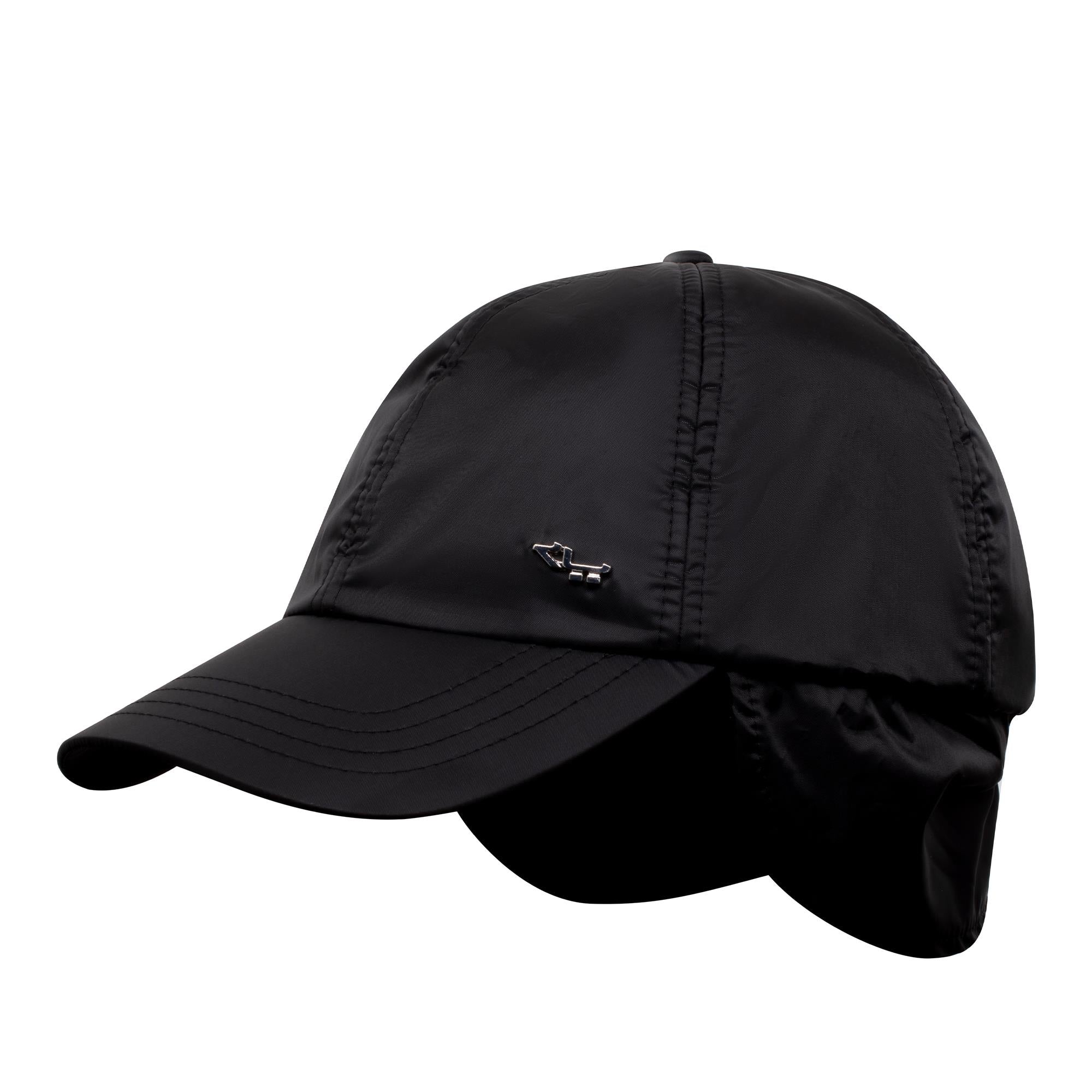 Rohnisch Padded Logo Ladies Golf Cap Black